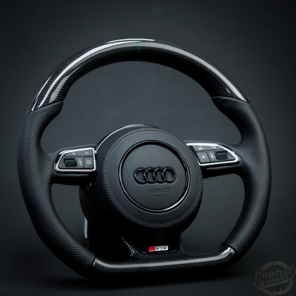Audi steering wheel modification