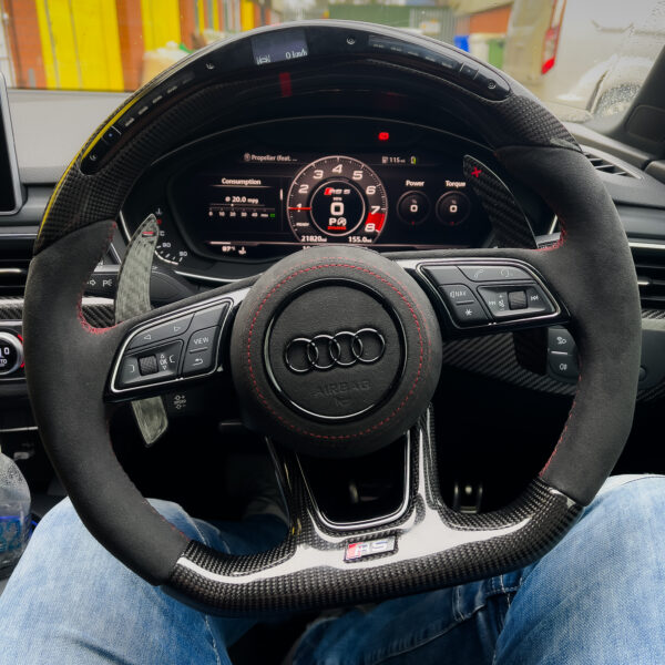 Audi RS5 Carbon Led Steering Wheel