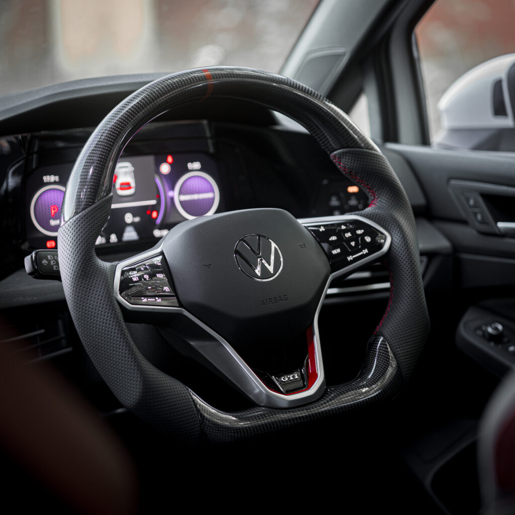 VW Golf MK8 GTI Carbon Steering Wheel