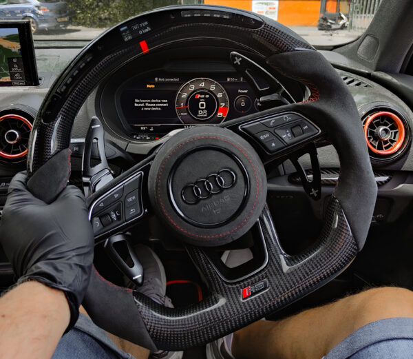 Audi S3 / RS3 8V Carbon Led Steering Wheel