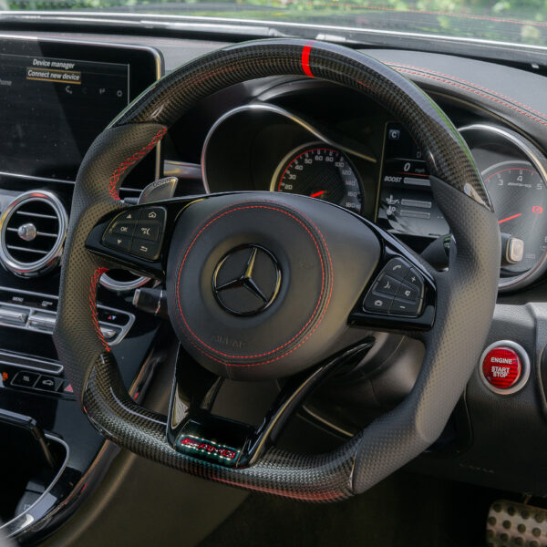 Mercedes C63 AMG Carbon Steering Wheel
