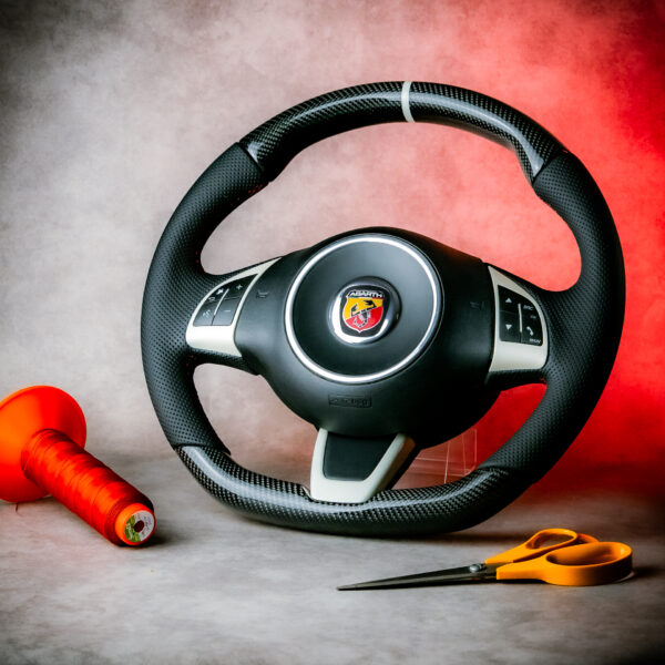 Fiat 500 Abarth Carbon Steering Wheel