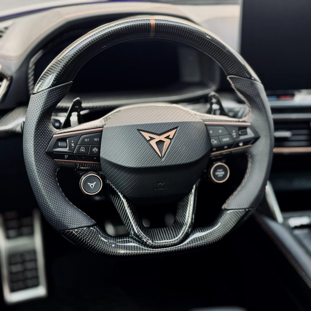 Cupra Leon Carbon Steering Wheel