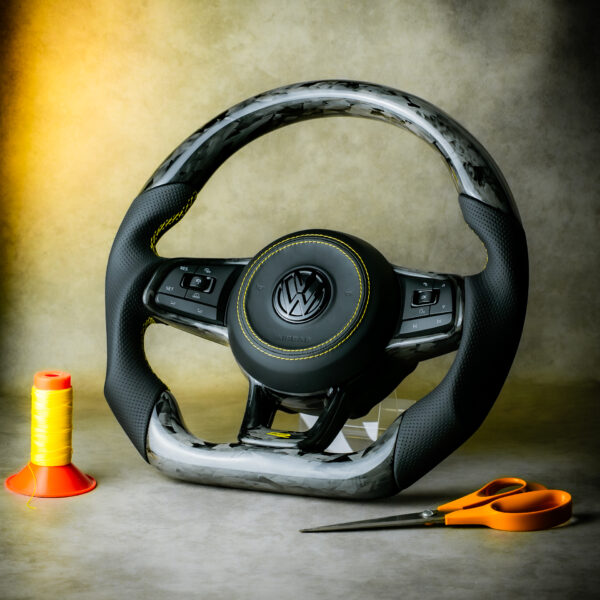 VW Golf MK7 R Forged Carbon Steering Wheel