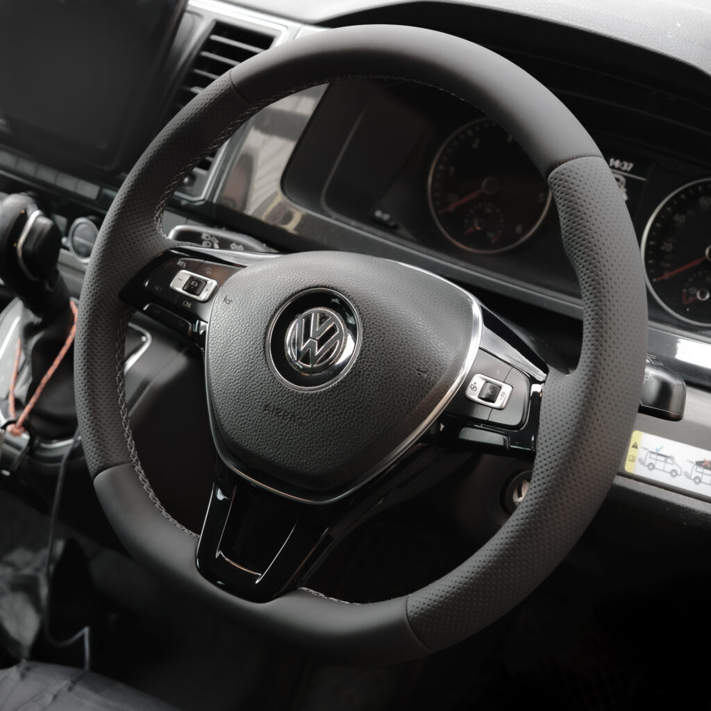 VW Transporter T6 Flat Bottom Steering Wheel